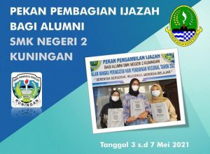 Pekan Pengambilan Ijazah Siswa SMK Negeri 2 Kuningan